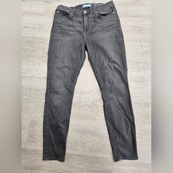 7 FOR ALL MANKIND Skinny Comfort Waist Jeans Size 32 - Picture 2 of 7